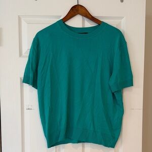Banana Republic Teal Crew Neck Sweater